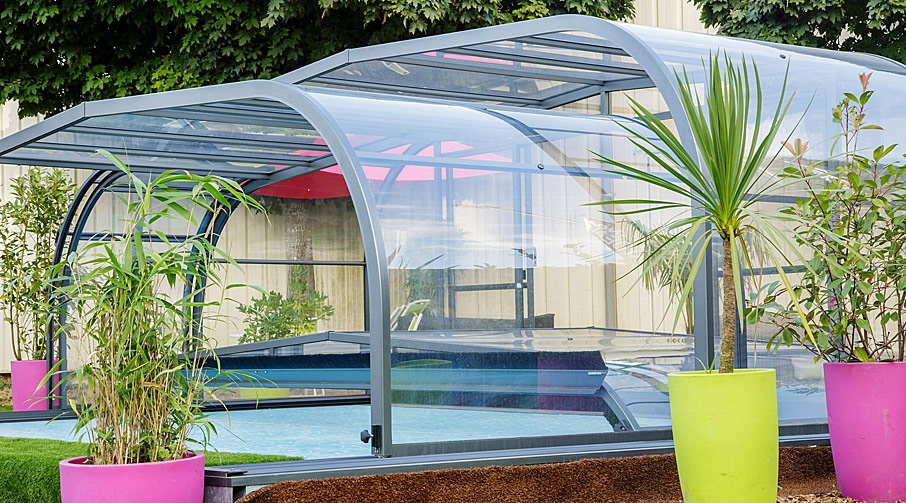 Plaque Polycarbonate UV pour abris de Piscine